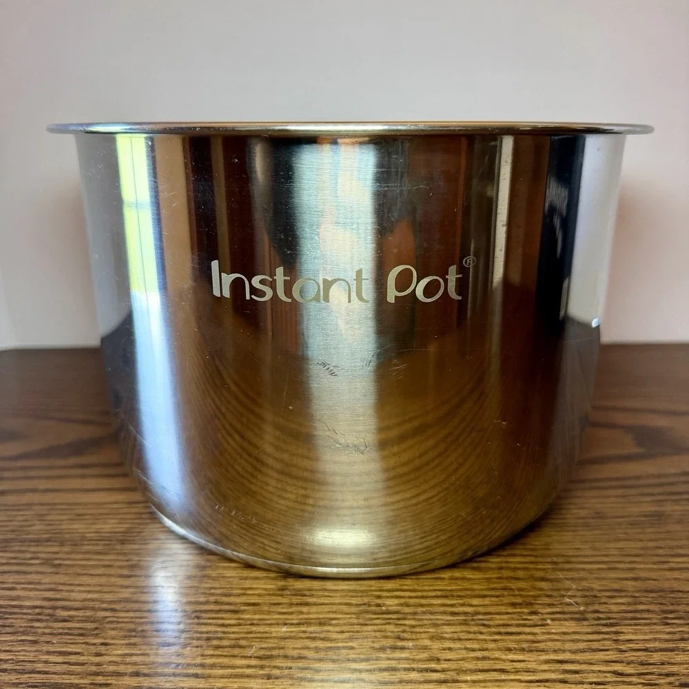 Instant Pot 6 QT Stainless Steel Replacement Insert Bowl Only.